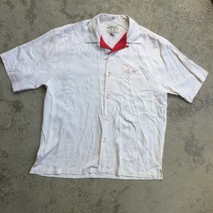 Vintage Retro Silk Shirt